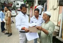 sambhal shahi jama masjid unauthorised construction action