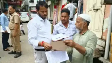 sambhal shahi jama masjid unauthorised construction action