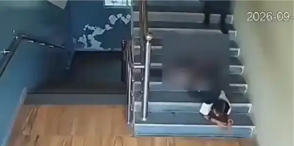 9 year old girl varnika school stairs accident telangana