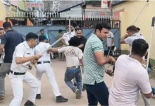 bhangar college sfi abvp clash four arrested kolkata police