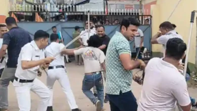 bhangar college sfi abvp clash four arrested kolkata police