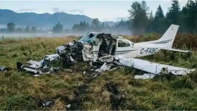 canada aircraft crash indian students flight training