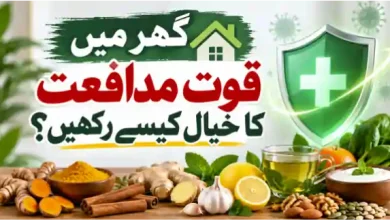 ghar mein quwwat e mudafiat ka khayal kaise rakhein