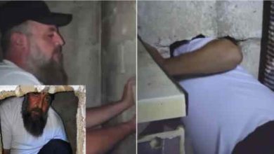 syrian mohammad zakour hidden behind wall 13 years