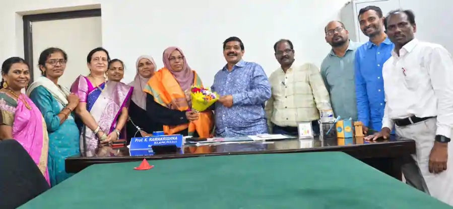 dr yasmeen phd felicitation ceremony jagtial