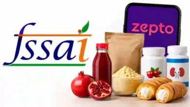 fssai action food safety zepto companies