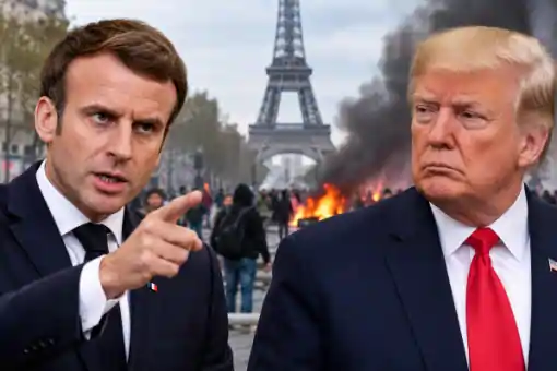 macron trump paris muslim city controversy