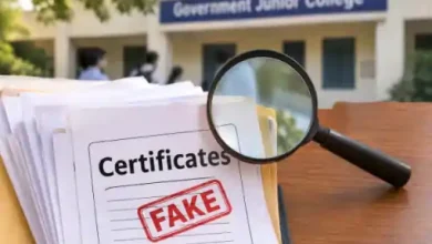 telangana junior lecturers fake certificates