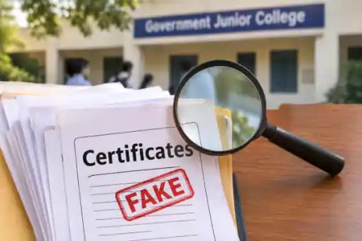 telangana junior lecturers fake certificates
