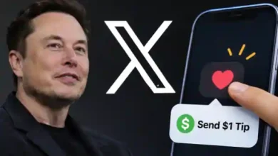 x one dollar tip like button elon musk